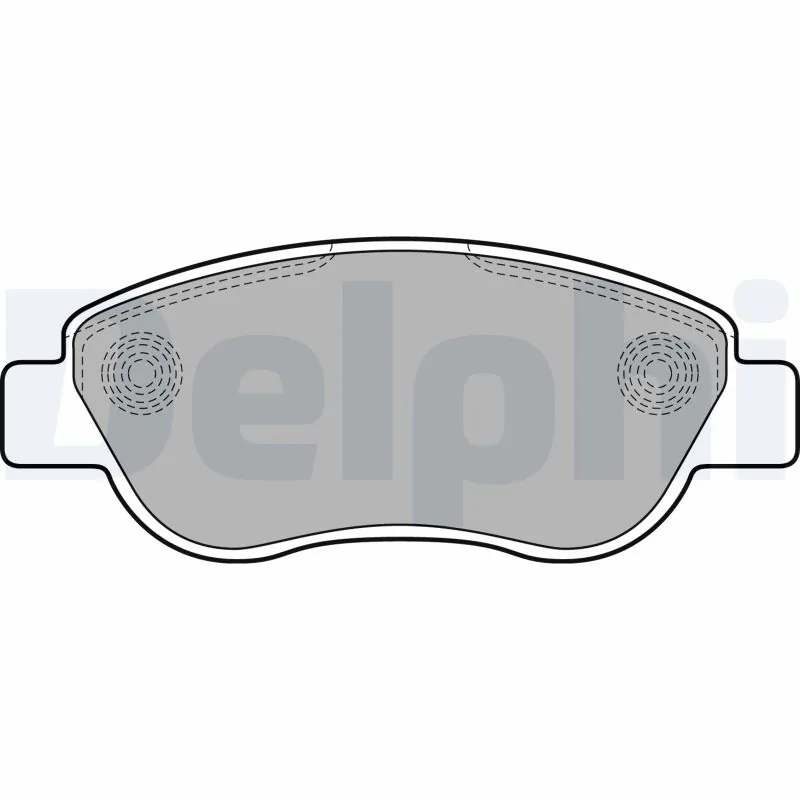 Brake Pad Set, disc brake LP2075