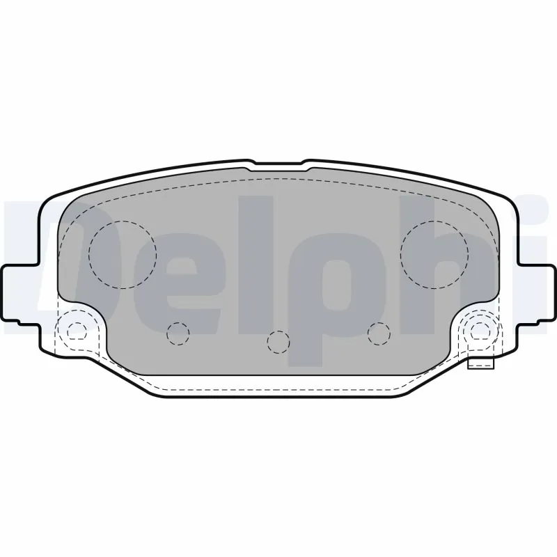 Brake Pad Set, disc brake LP2499
