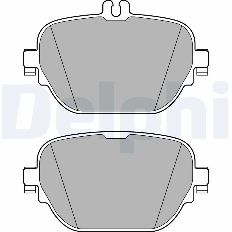 Brake Pad Set, disc brake LP3297