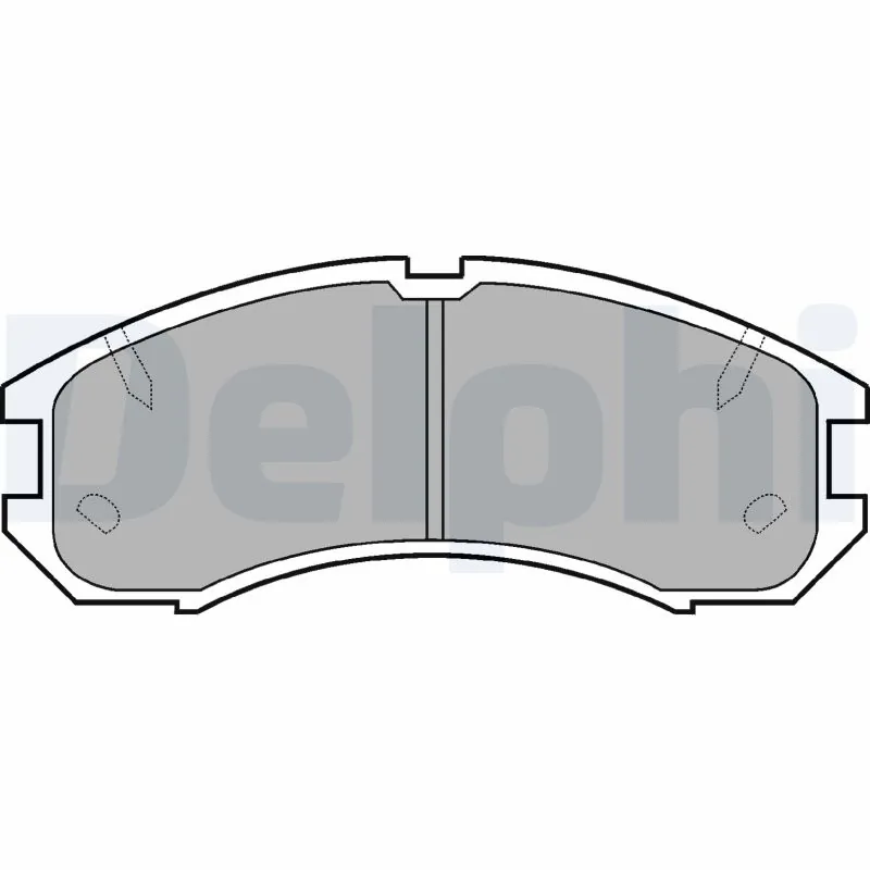 Brake Pad Set, disc brake LP595