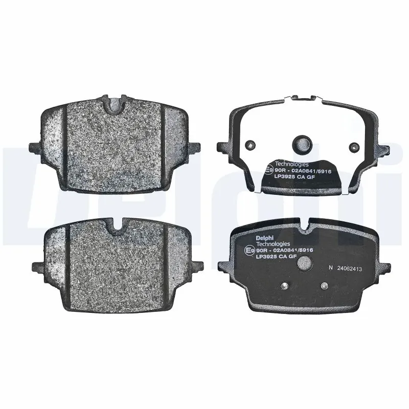 Brake Pad Set, disc brake LP3925