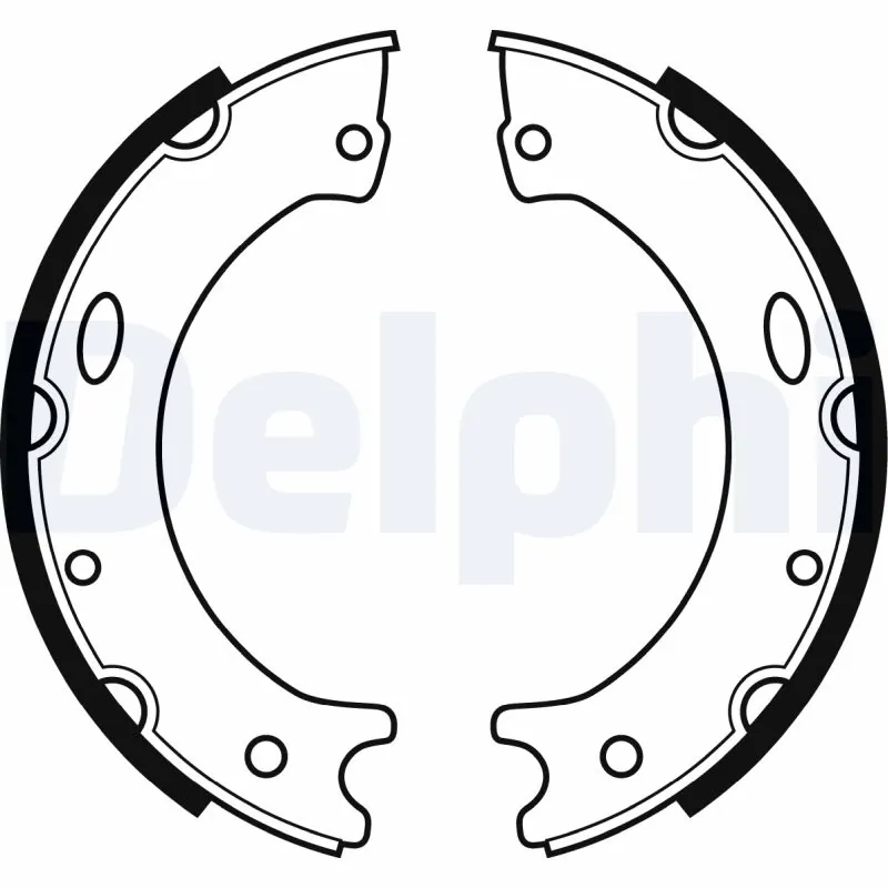 Brake Shoe Set, parking brake LS1989