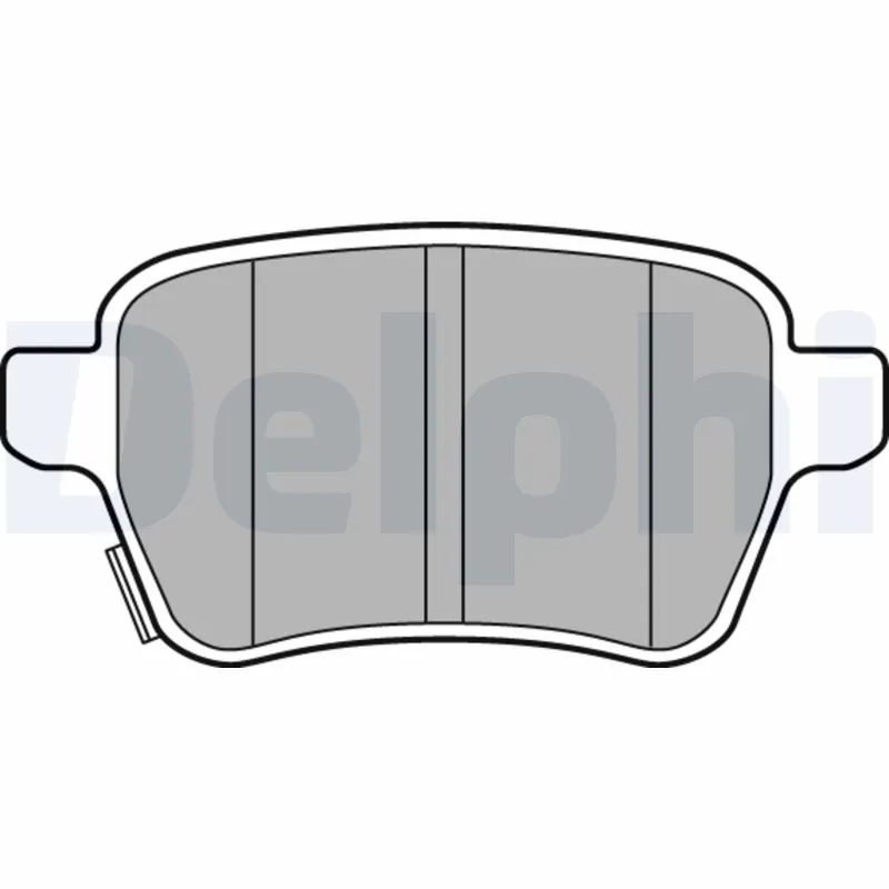 Brake Pad Set, disc brake LP3165