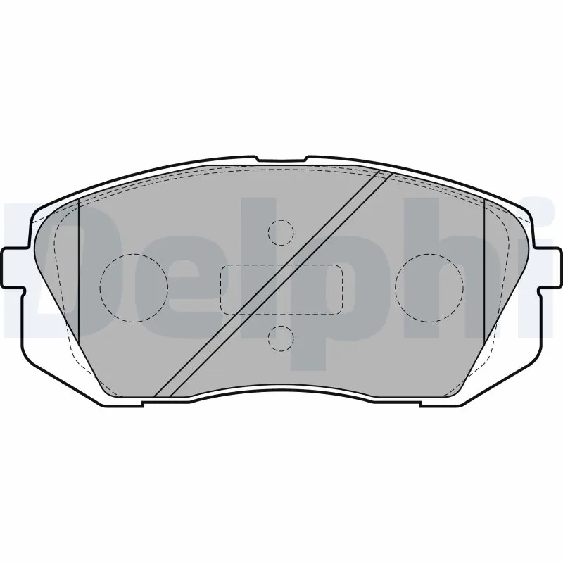 Brake Pad Set, disc brake LP2050