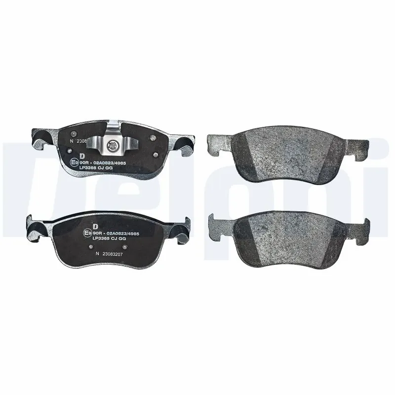 Brake Pad Set, disc brake LP3365