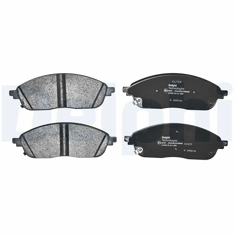 Brake Pad Set, disc brake LP3918