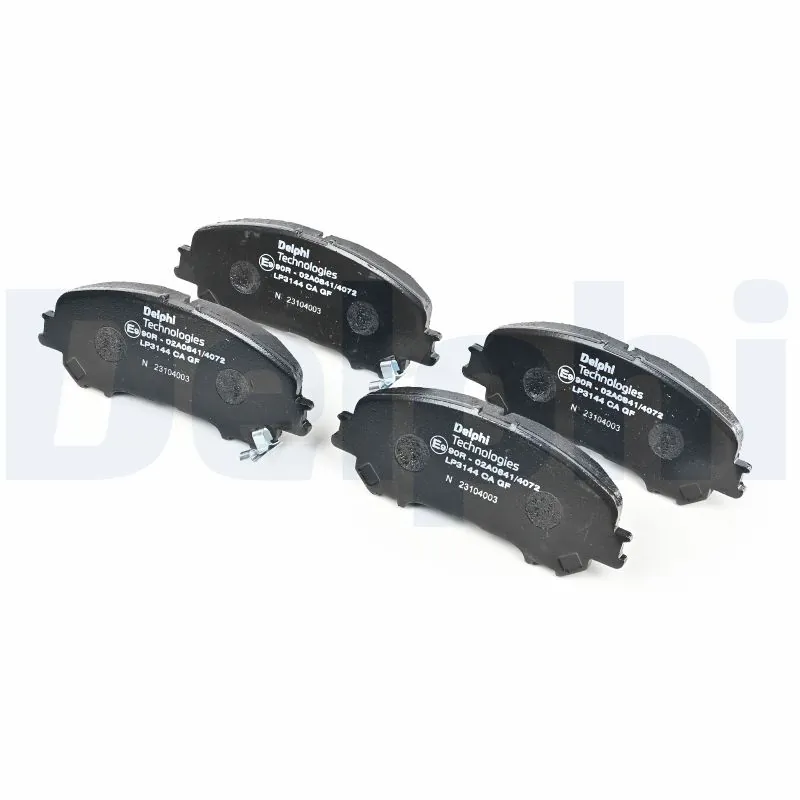 Brake Pad Set, disc brake LP3144