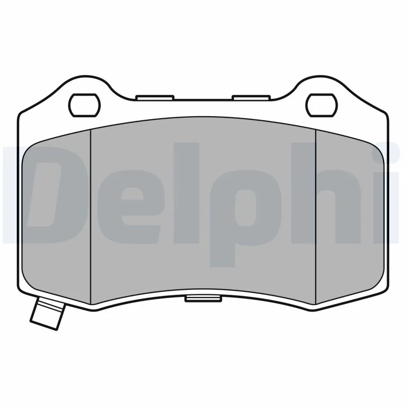 Brake Pad Set, disc brake LP3676