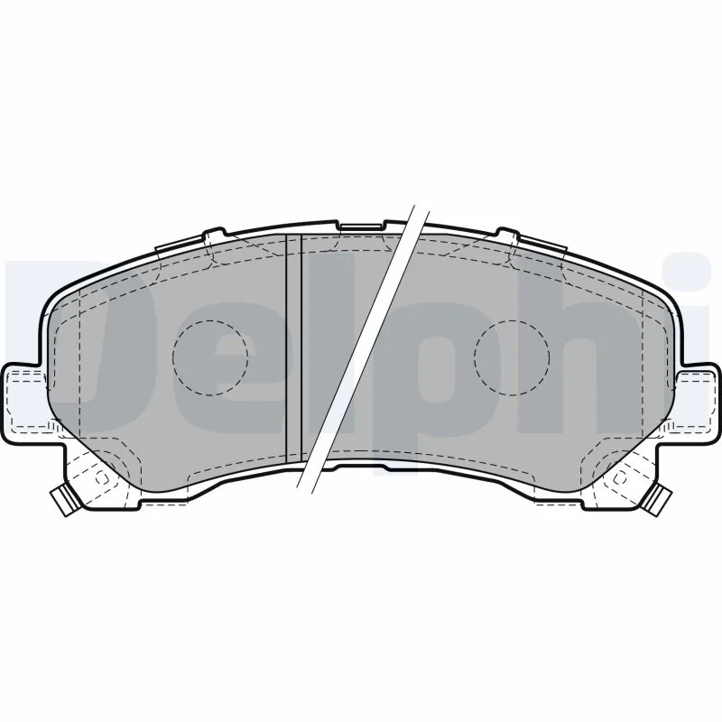 Brake Pad Set, disc brake LP2229