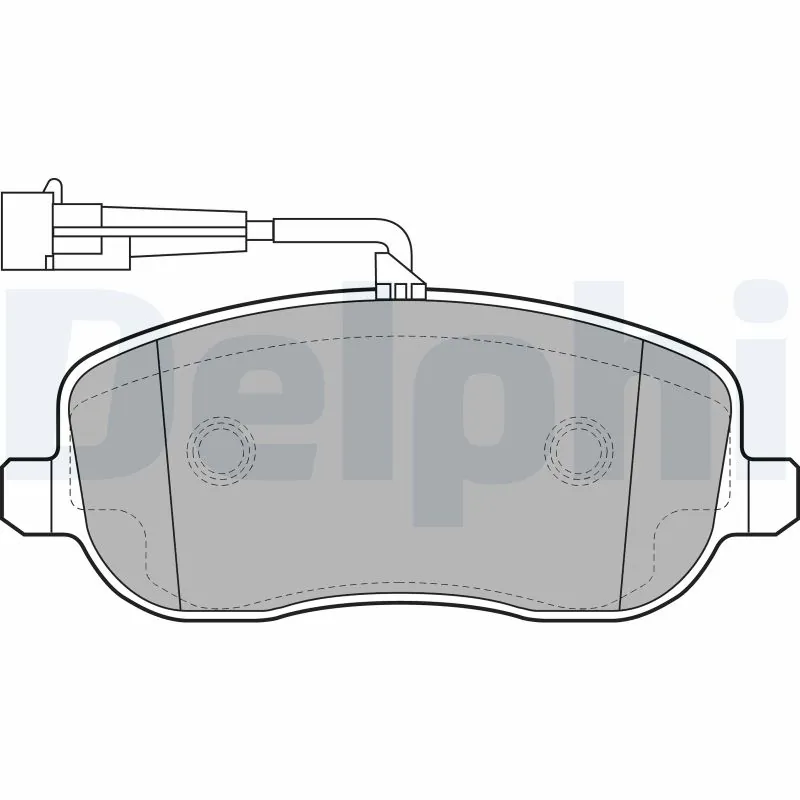 Brake Pad Set, disc brake LP2024
