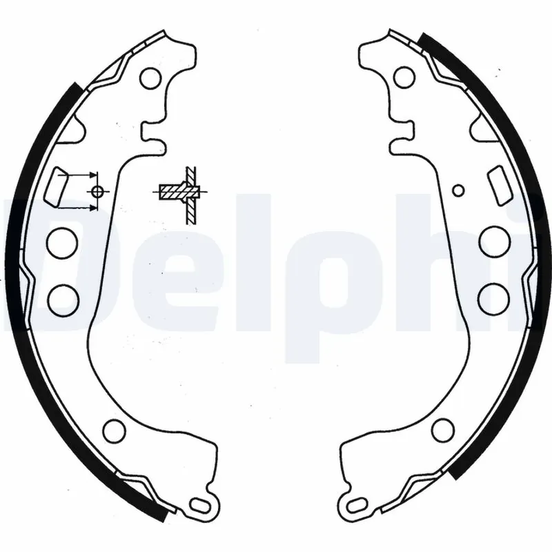 Brake Shoe Set LS1854