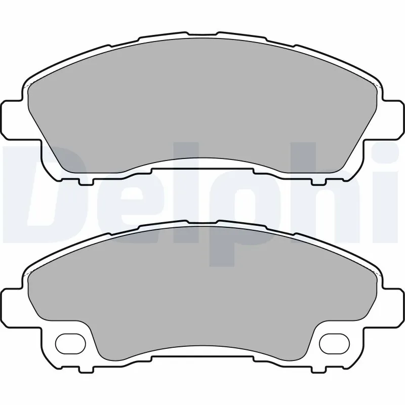 Brake Pad Set, disc brake LP2716