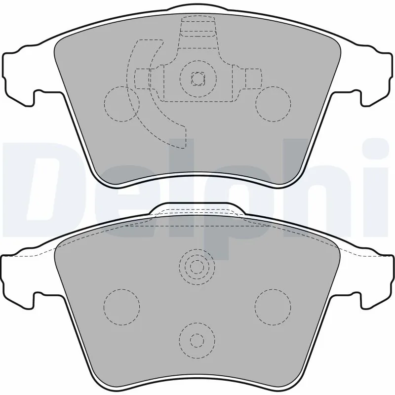 Brake Pad Set, disc brake LP2225