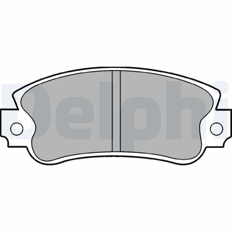 Brake Pad Set, disc brake LP509