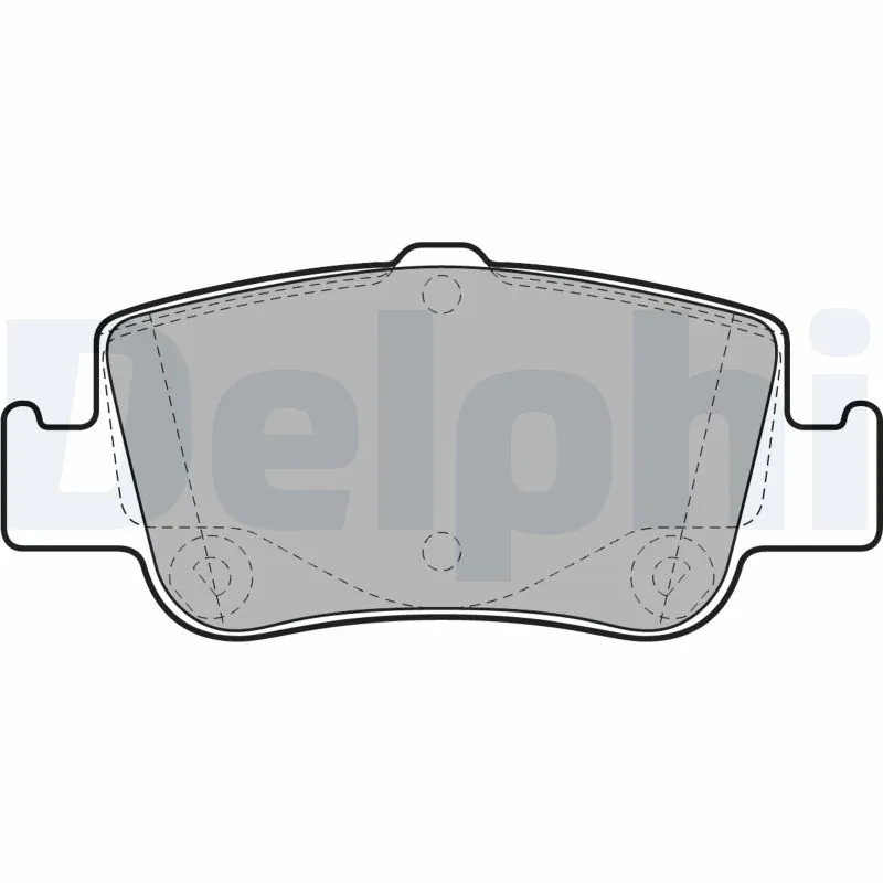 Brake Pad Set, disc brake LP2103