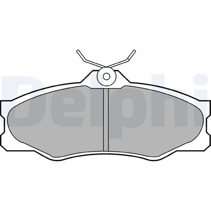 Brake Pad Set, disc brake LP548
