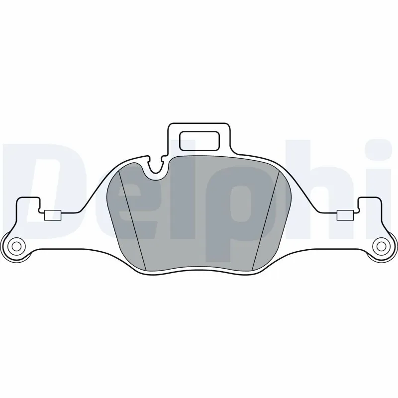 Brake Pad Set, disc brake LP3299