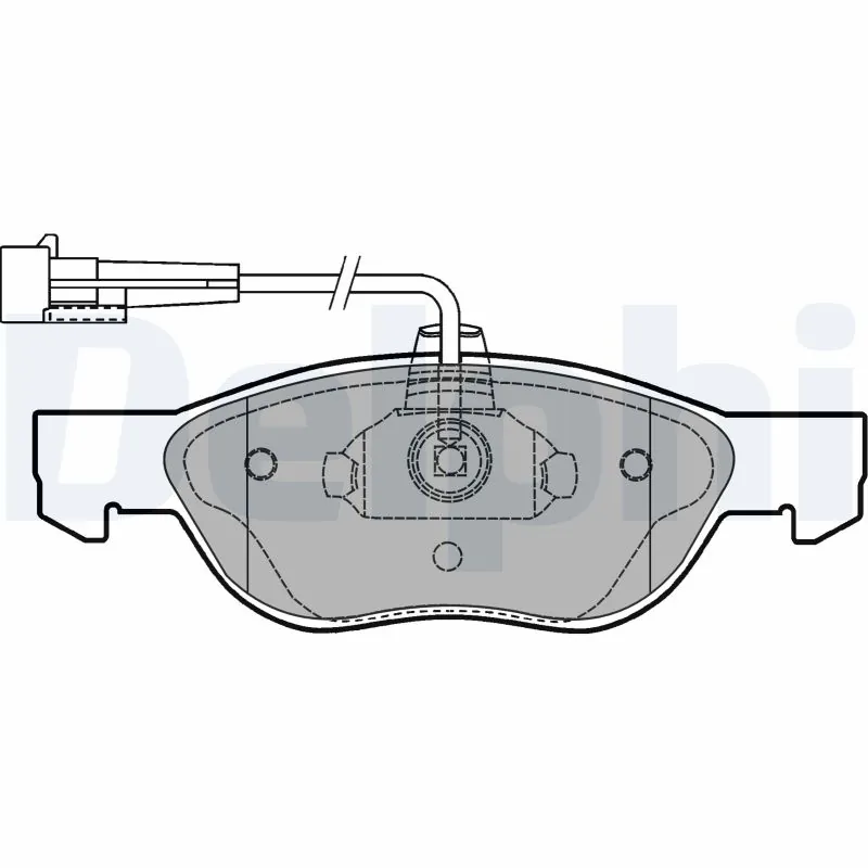 Brake Pad Set, disc brake LP1413