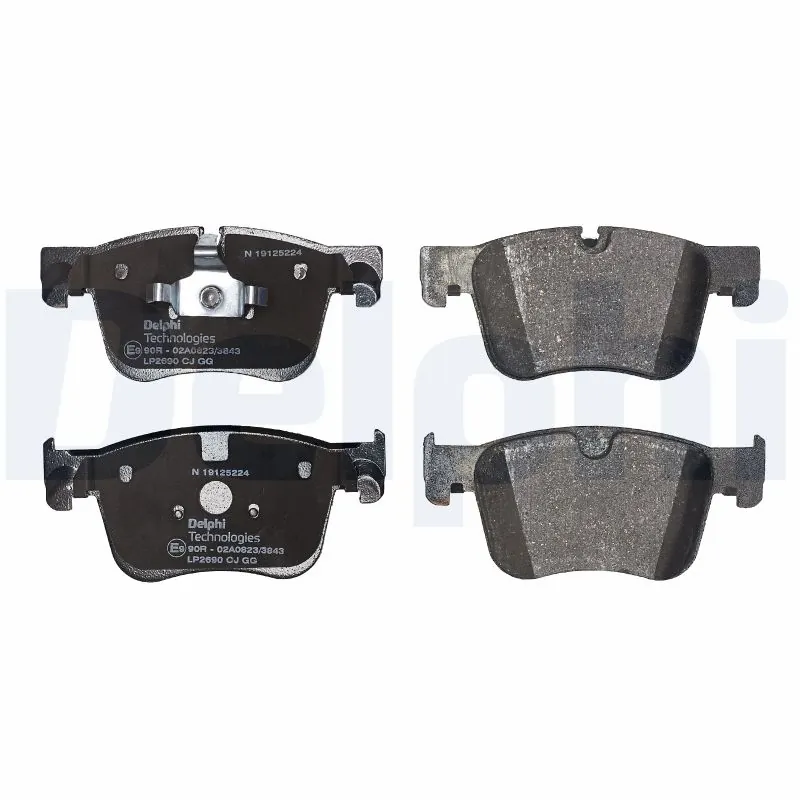 Brake Pad Set, disc brake LP2690