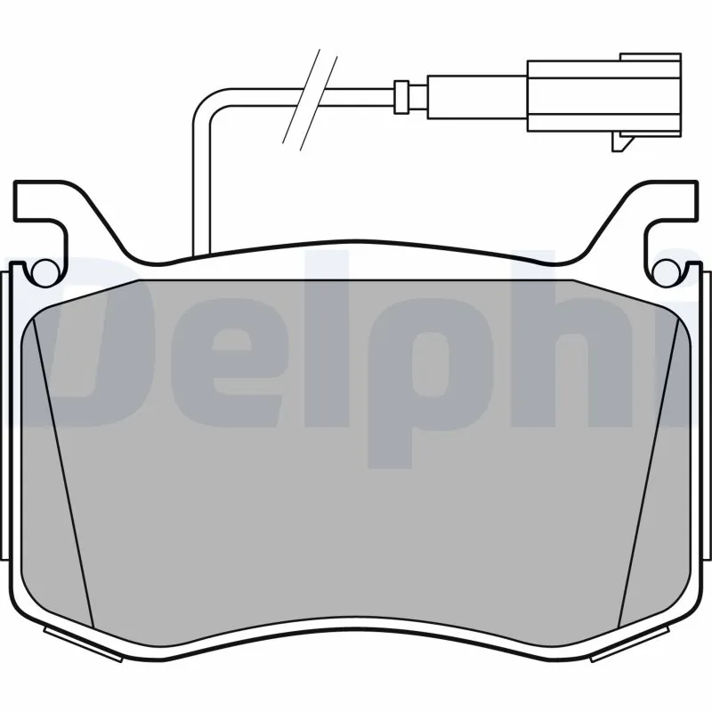 Brake Pad Set, disc brake LP3380