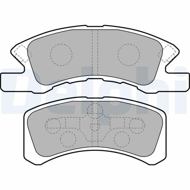 Brake Pad Set, disc brake LP1918