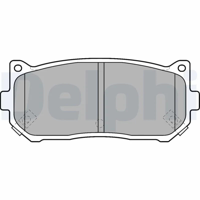 Brake Pad Set, disc brake LP1528