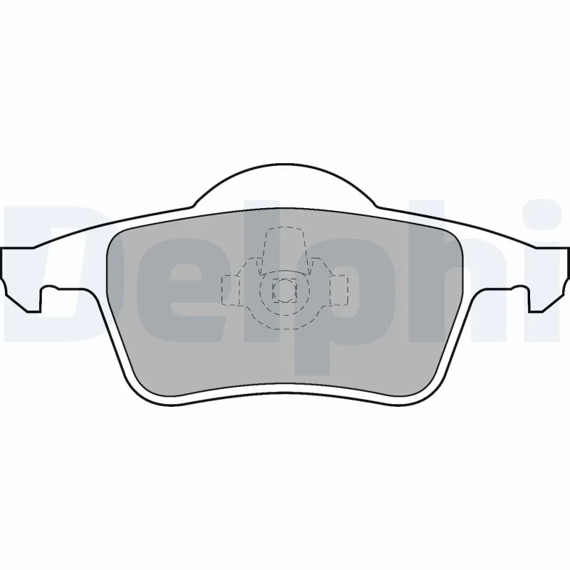 Brake Pad Set, disc brake LP1504