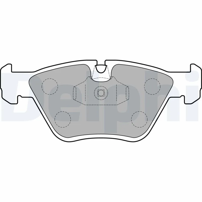 Brake Pad Set, disc brake LP1843