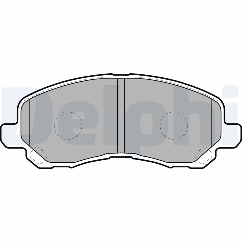 Brake Pad Set, disc brake LP1684