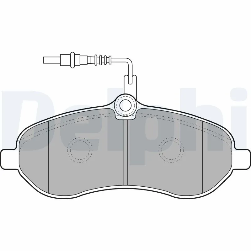 Brake Pad Set, disc brake LP1995