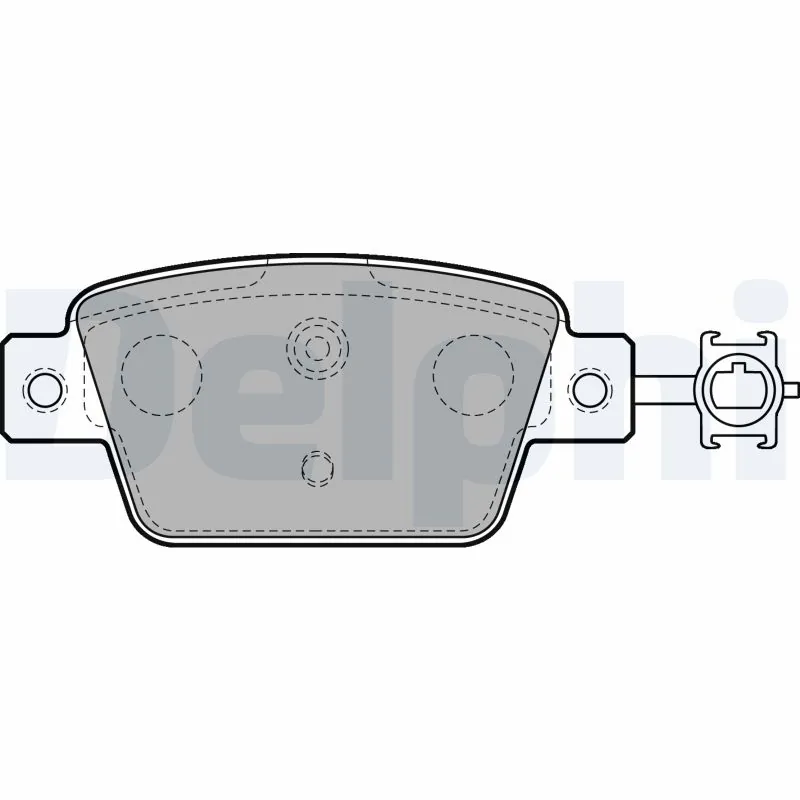 Brake Pad Set, disc brake LP2486