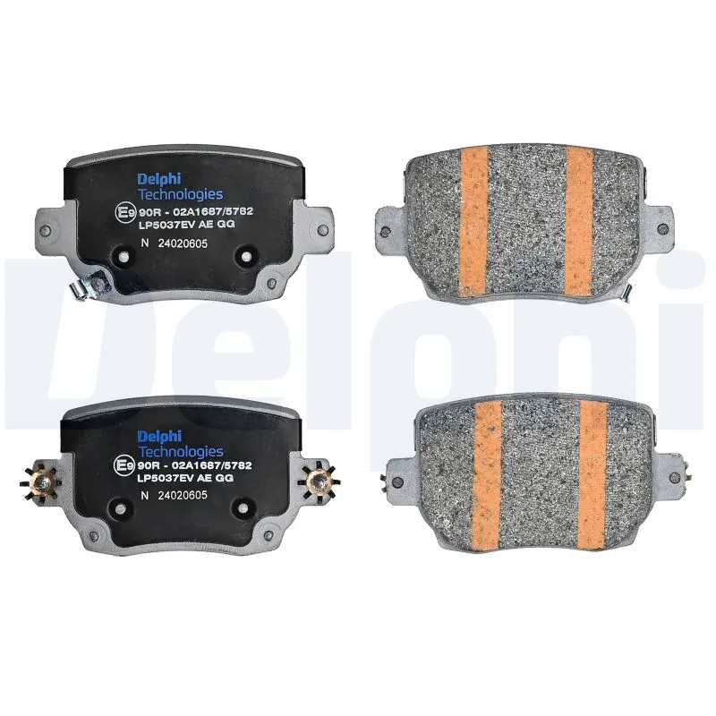 Brake Pad Set, disc brake LP5037EV