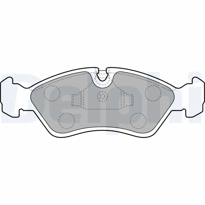 Brake Pad Set, disc brake LP585