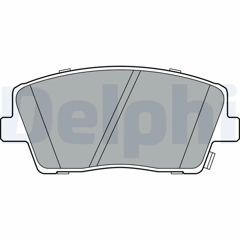 Brake Pad Set, disc brake LP3390
