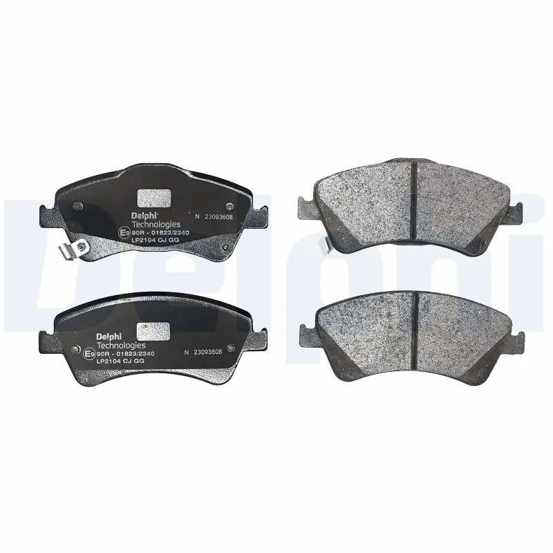 Brake Pad Set, disc brake LP2104