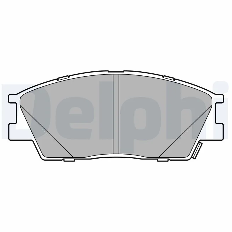 Brake Pad Set, disc brake LP3645