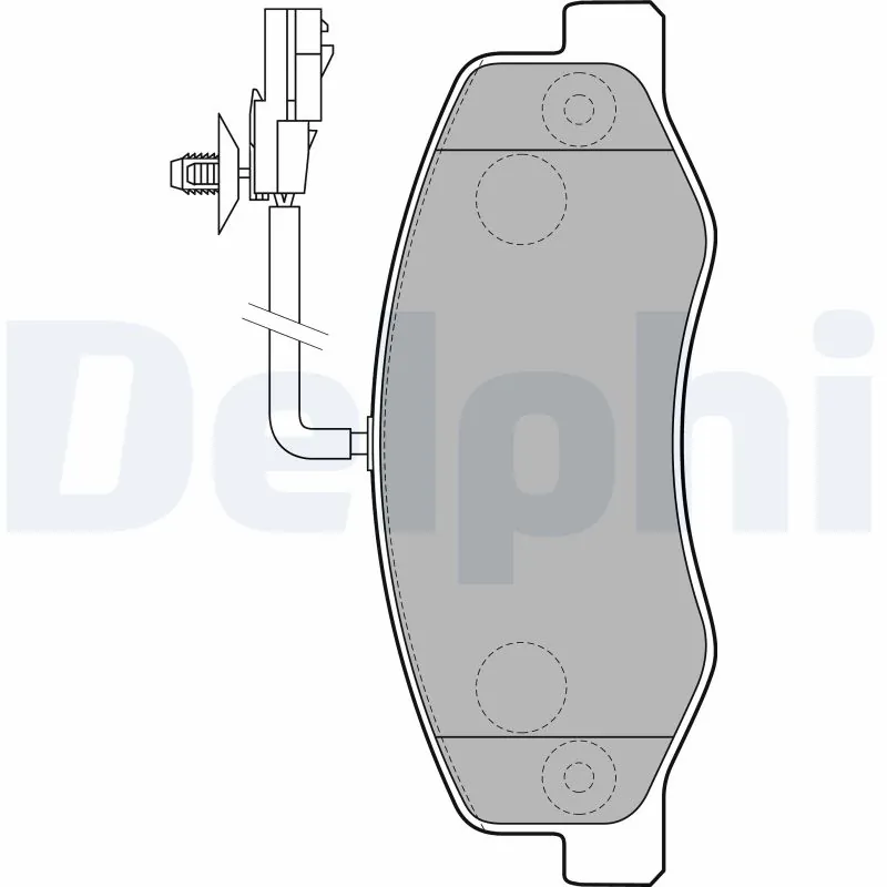 Brake Pad Set, disc brake LP2192