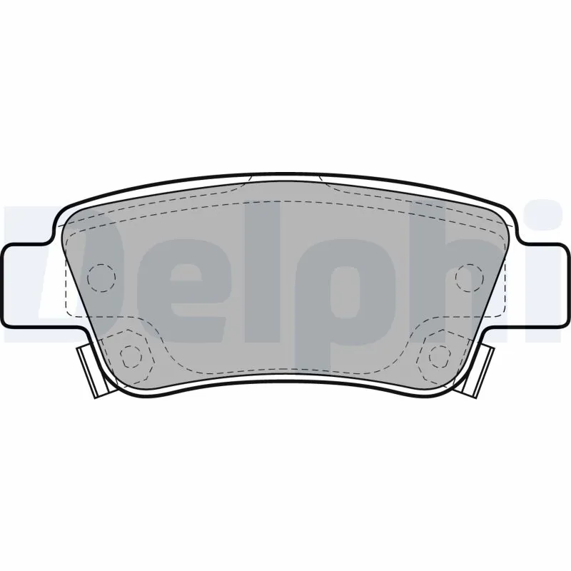 Brake Pad Set, disc brake LP2047