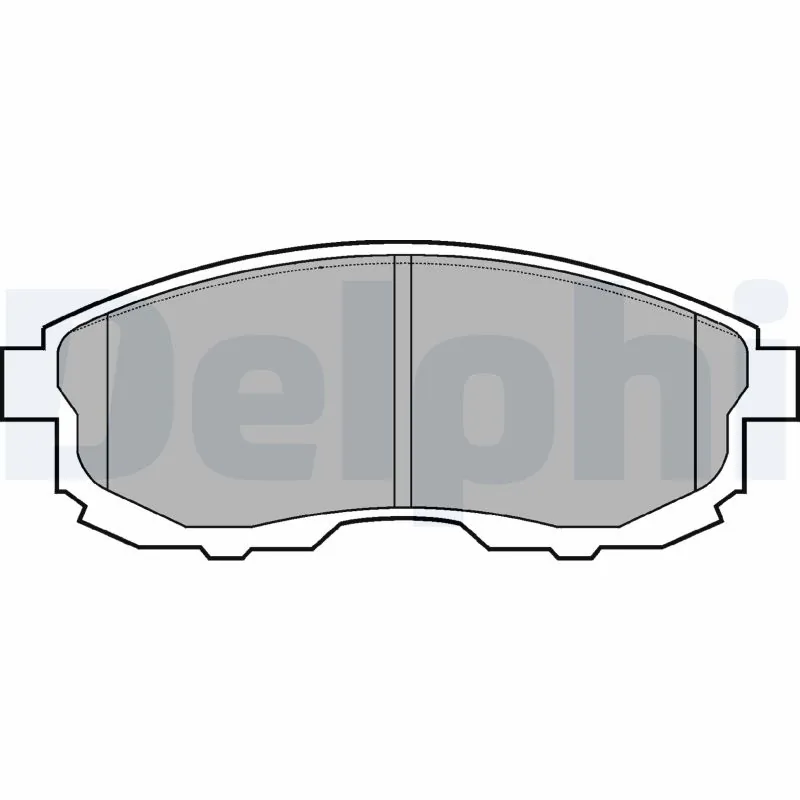 Brake Pad Set, disc brake LP812