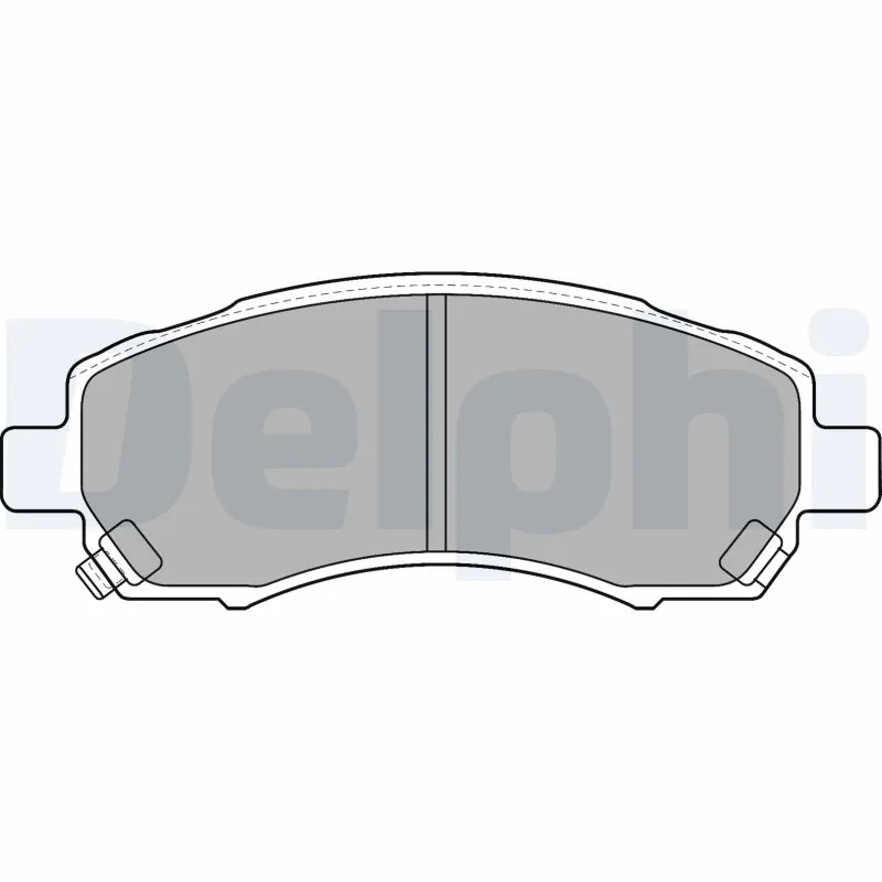 Brake Pad Set, disc brake LP1545