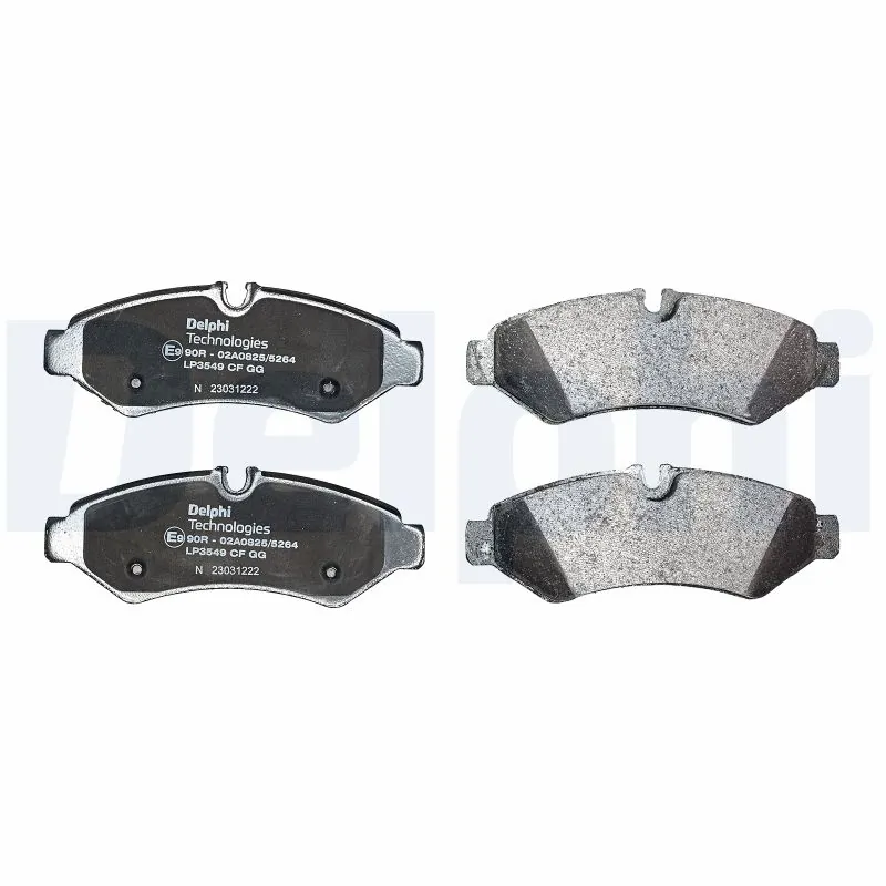 Brake Pad Set, disc brake LP3549
