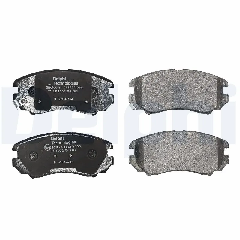 Brake Pad Set, disc brake LP1902
