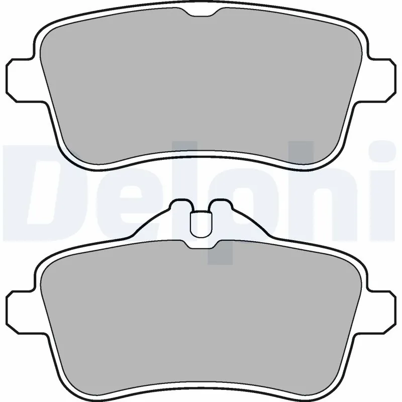 Brake Pad Set, disc brake LP2443