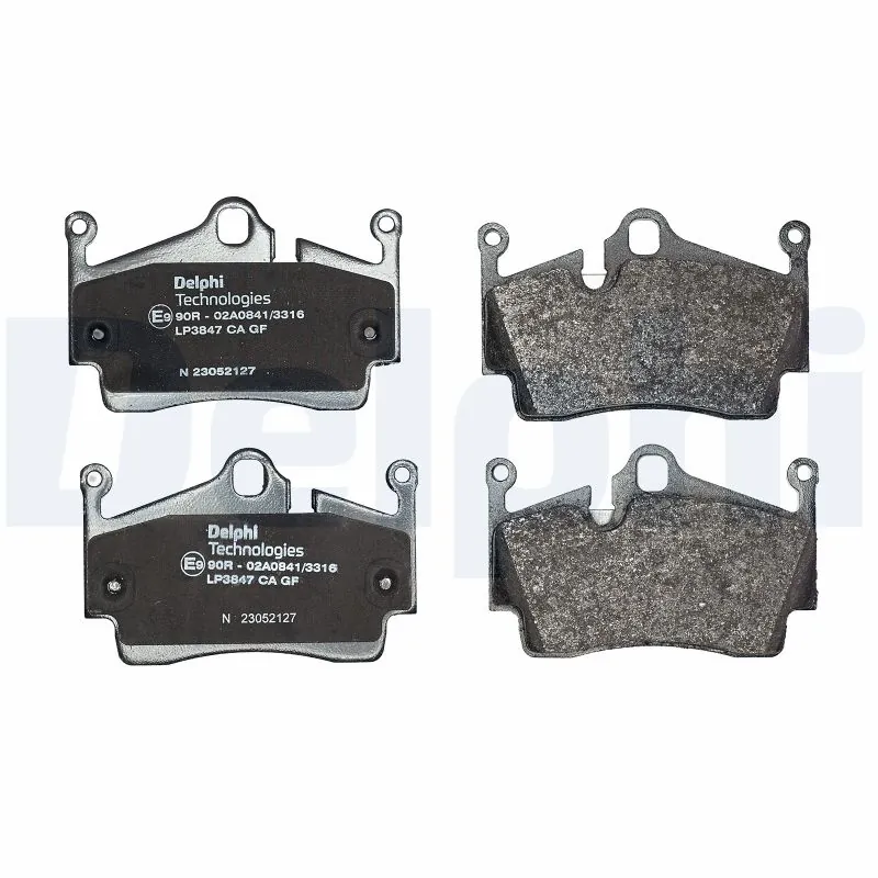 Brake Pad Set, disc brake LP3847