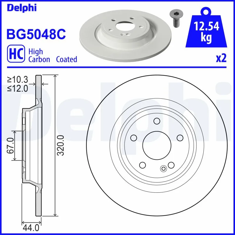 Brake Disc BG5048C