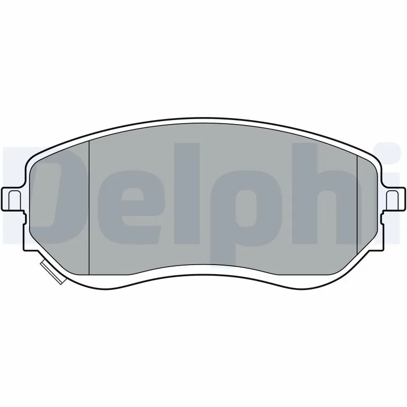 Brake Pad Set, disc brake LP3401