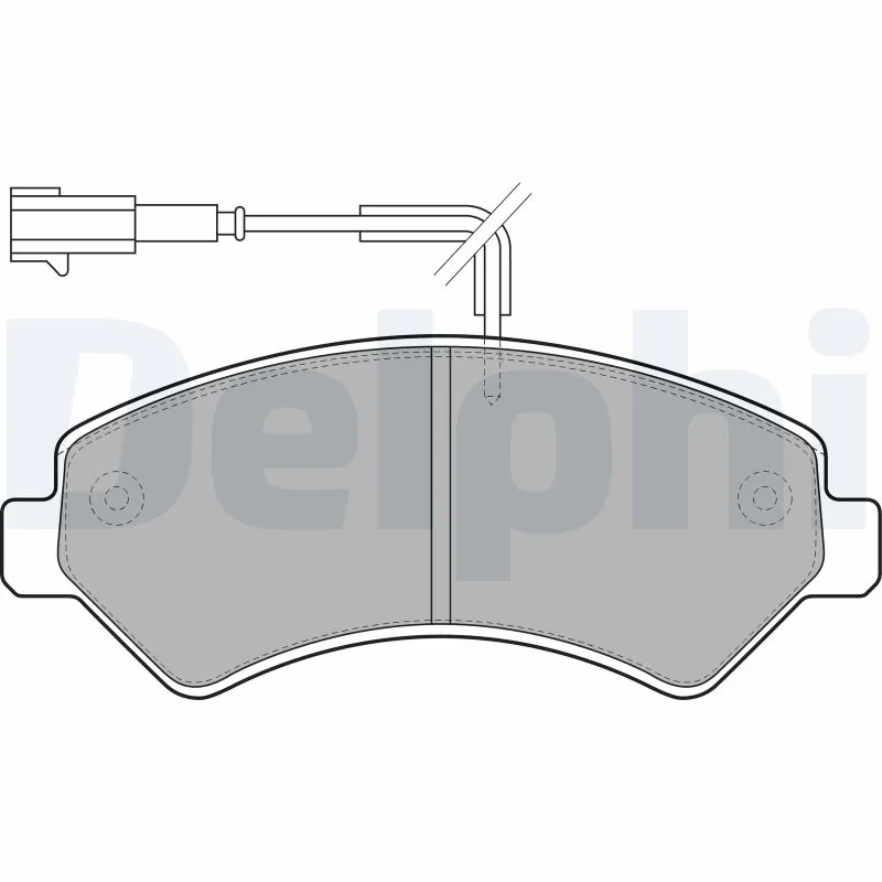 Brake Pad Set, disc brake LP1993