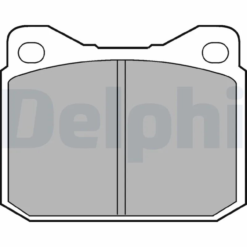 Brake Pad Set, disc brake LP117