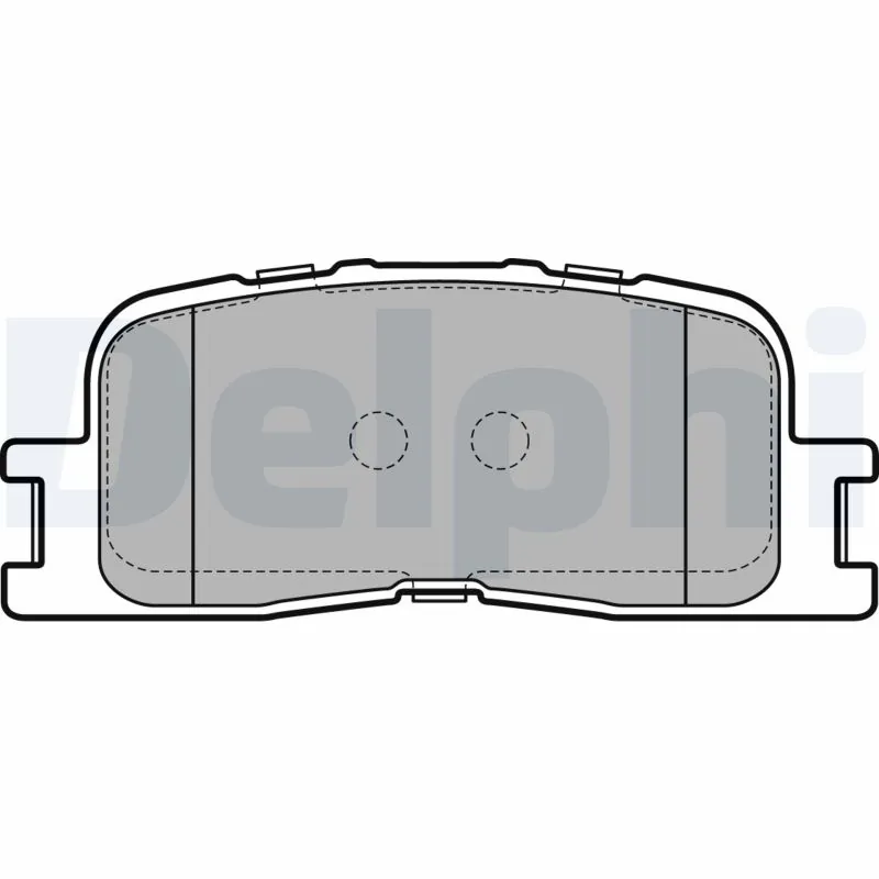 Brake Pad Set, disc brake LP2703