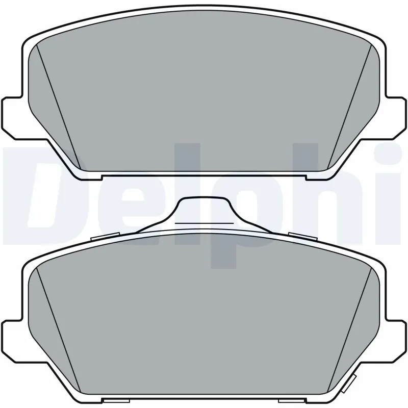 Brake Pad Set, disc brake LP3403